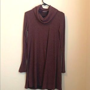 Socialite Sweater Dress with Turtleneck